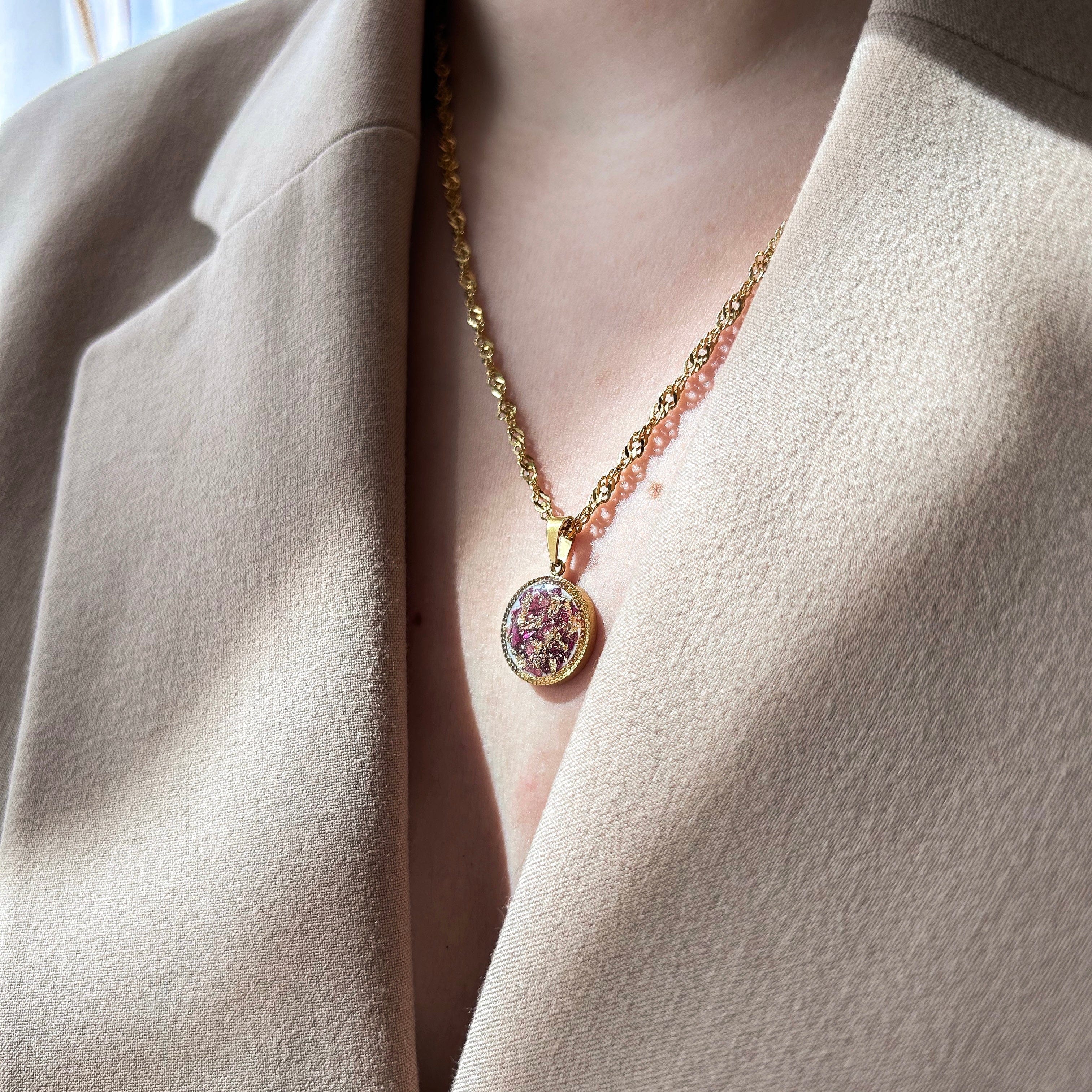 COLLIER LÙA - FLEURS