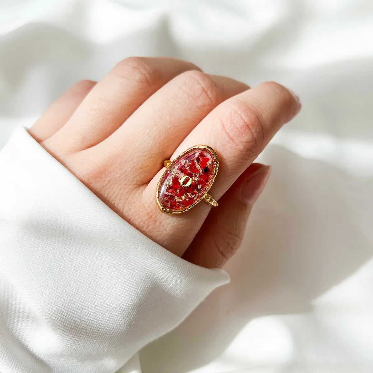 BIJOUX SOUVENIR BAGUE BAGUE OVALE
