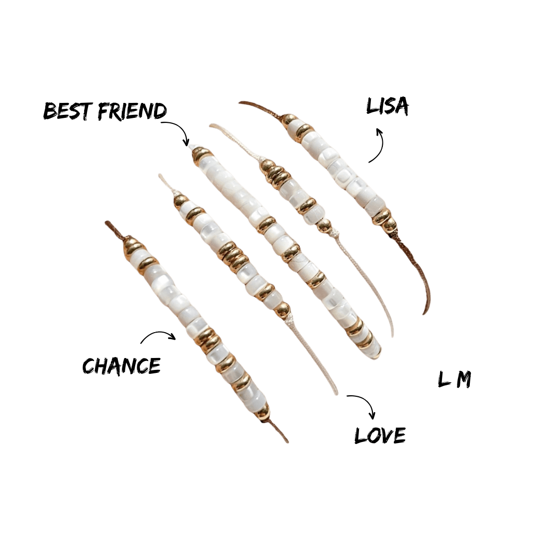 Création Luxie BRACELETS DORÉ BRACELET CODE MORSE
