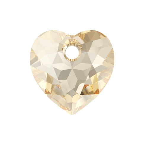 Notre sélection CHARMS Gold Charms Coeur - Swarovski