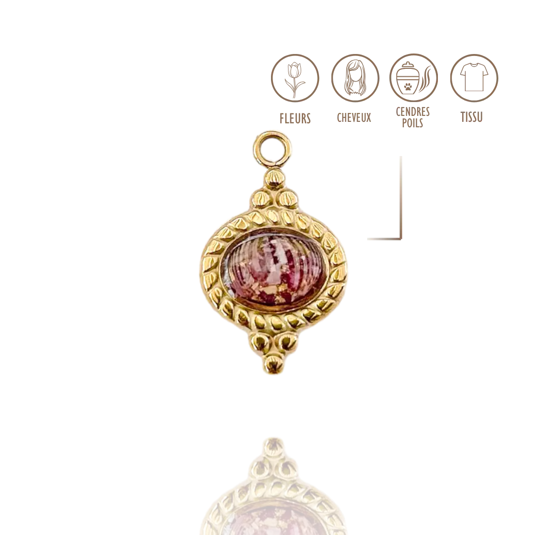 BIJOUX SOUVENIR CHARMS DORÉ CHARMS IRÈNE