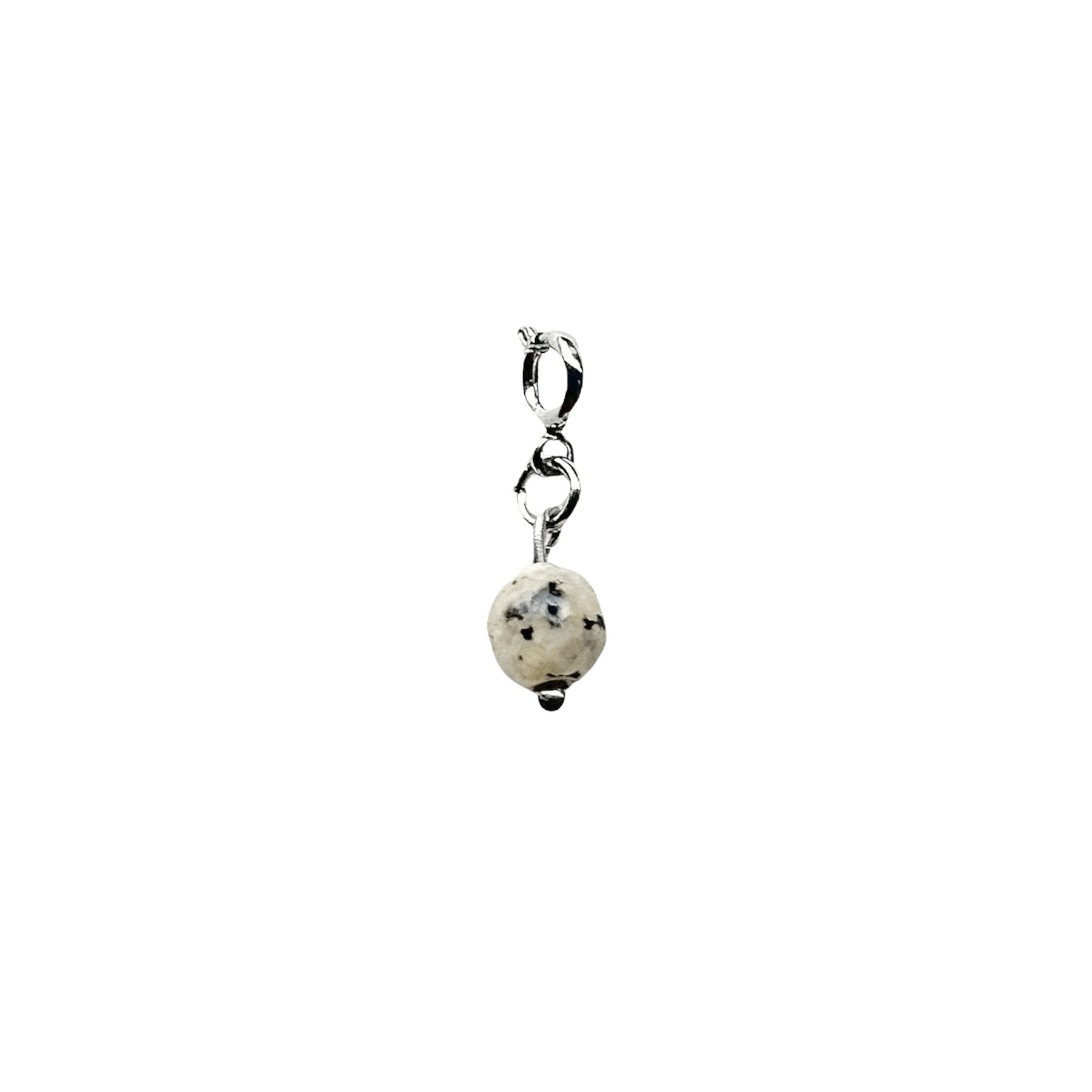 Création Luxie CHARMS ARGENT / Dalmatien CHARMS PERLES