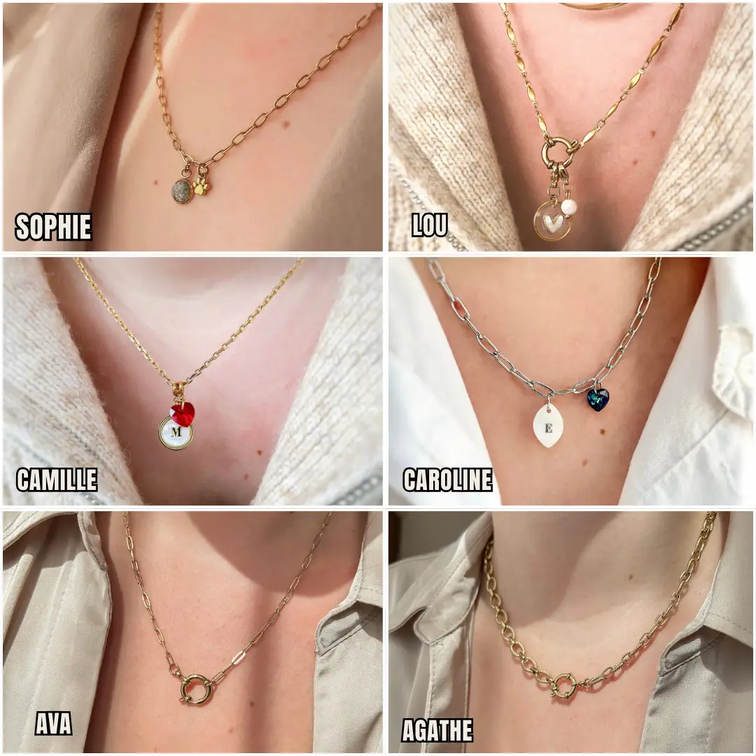 BIJOUX SOUVENIR Collier à charms Collier à charms