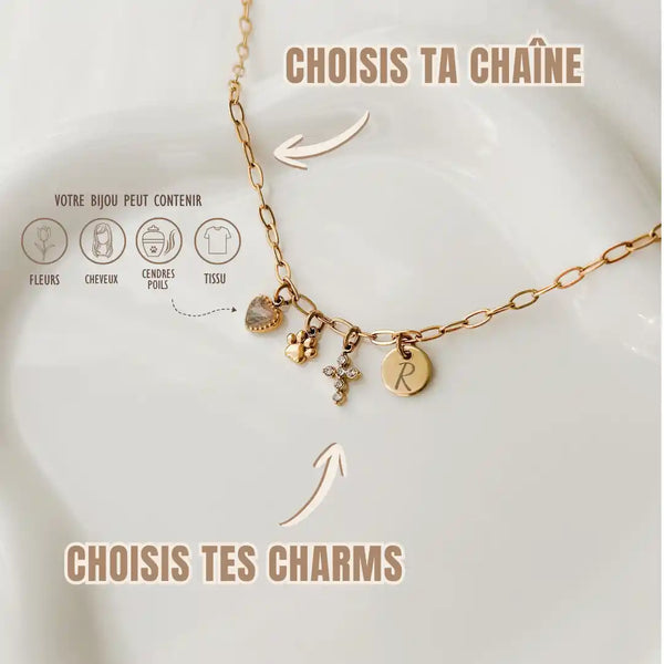 BIJOUX SOUVENIR Collier à charms Collier à charms