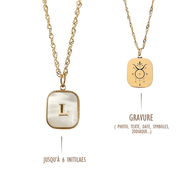 Création Luxie COLLIERS DORÉ COLLIER EMMA