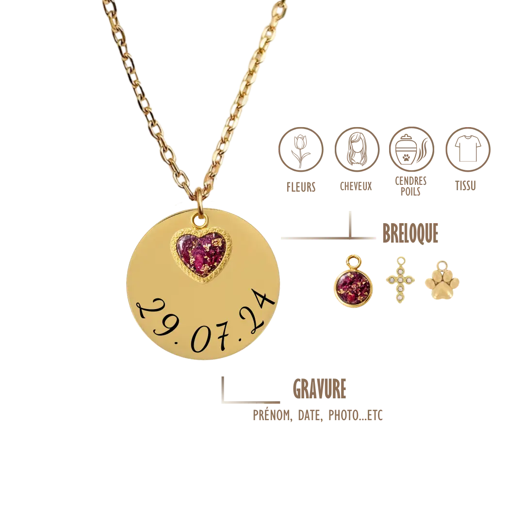 GRAVURE & SOUVENIR COLLIERS DORÉ COLLIER GRAND ALBA