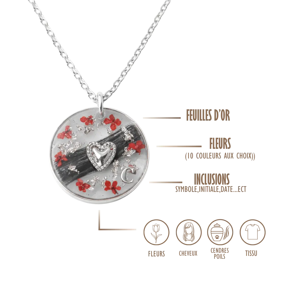 BIJOUX SOUVENIR COLLIERS ARGENT COLLIER GRAND SOUVENIR