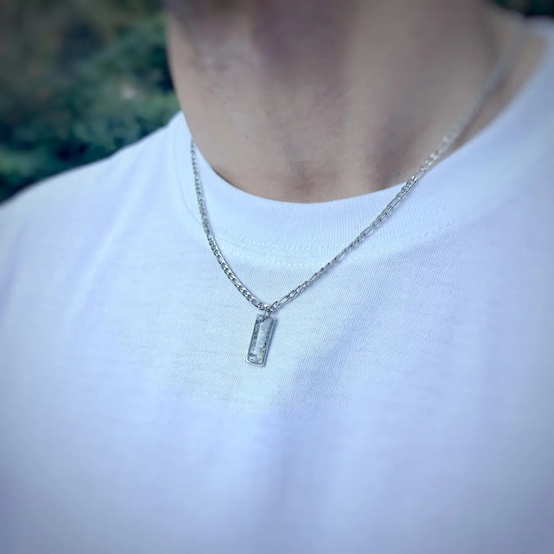 BIJOUX SOUVENIR COLLIERS ARGENT COLLIER HOMME - LUCA
