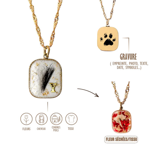 GRAVURE & SOUVENIR COLLIERS DORÉ COLLIER MARIA