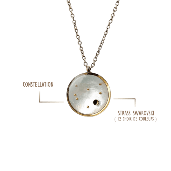 Création Luxie COLLIERS DORÉ COLLIER SIGNE ASTROLOGIQUE