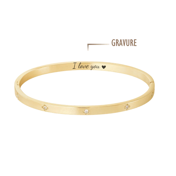 GRAVURE JONC DORÉ JONC LIORAH