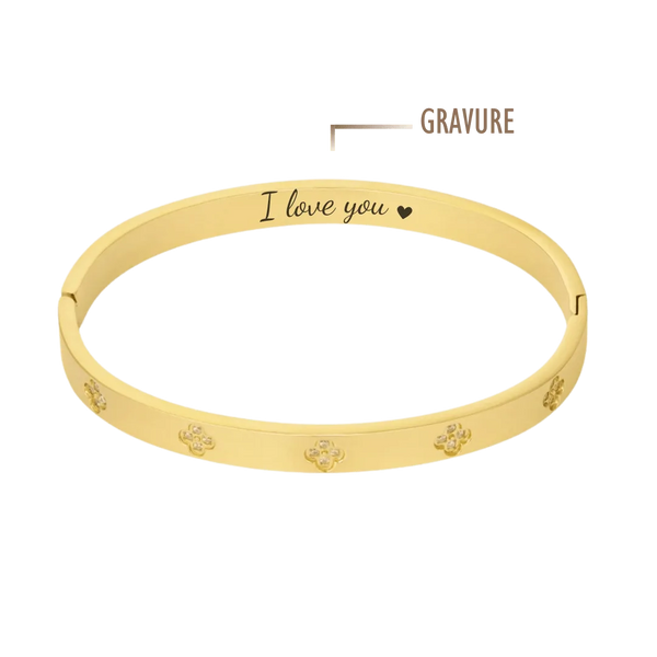 GRAVURE JONC DORÉ JONC NAELIS