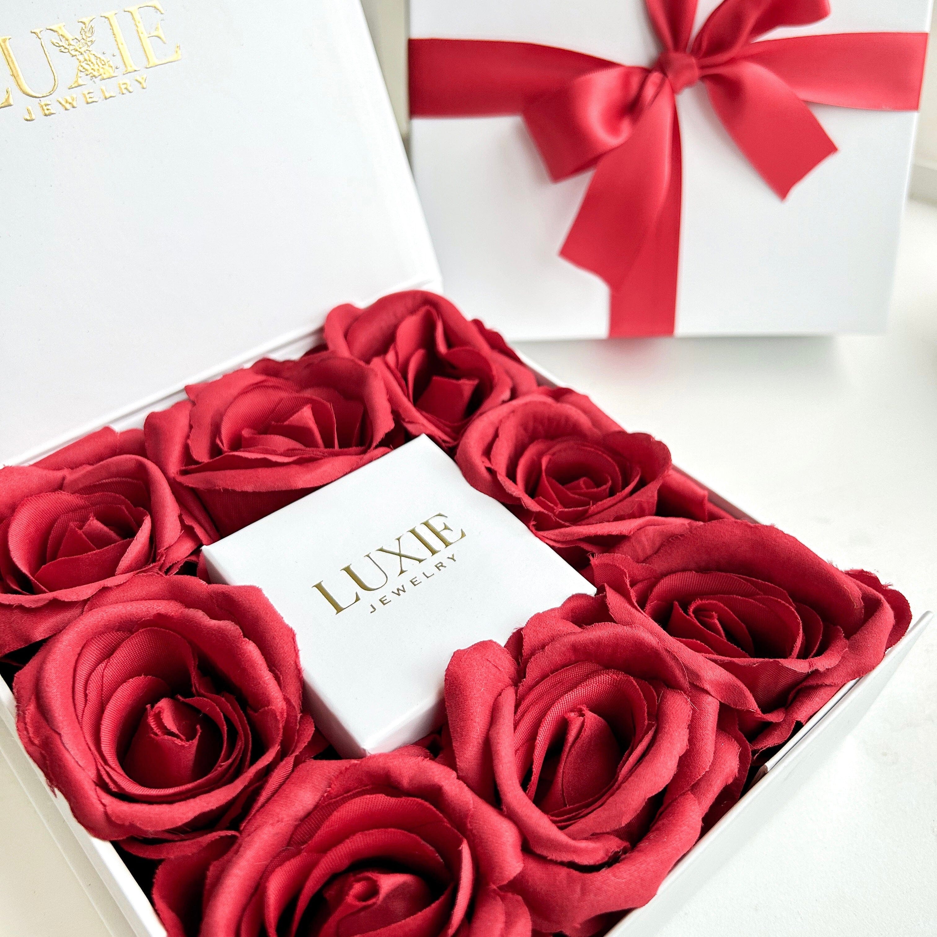 Création Luxie BOÎTE CADEAUX Rouge COFFRET À PERSONNALISER