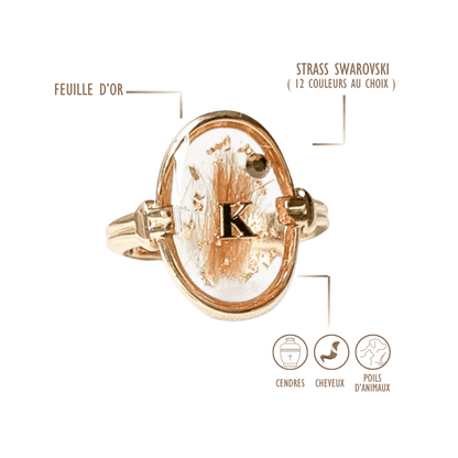 BAGUE OVAL MEMORY