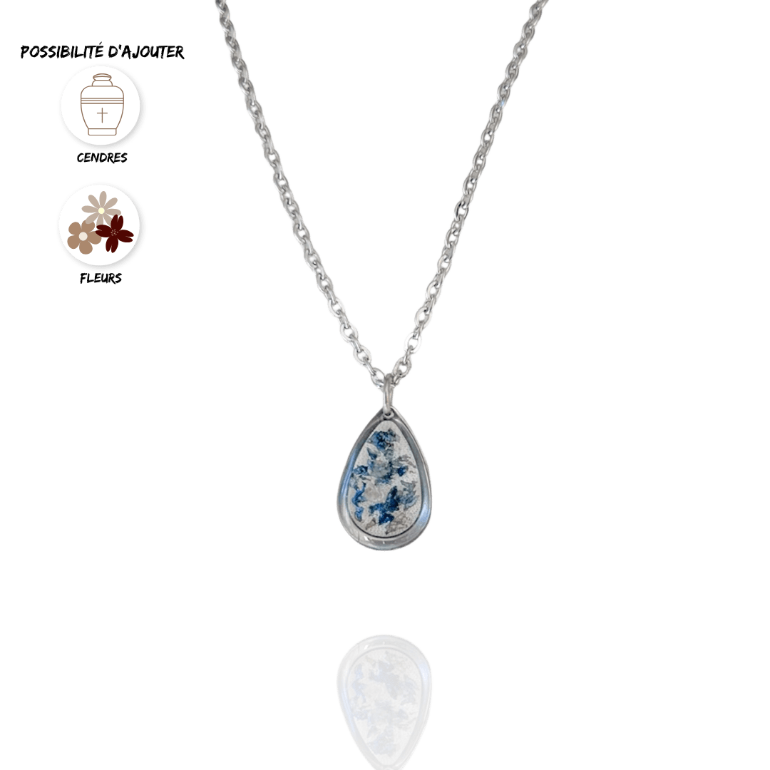 COLLIER GOUTTE HOMME (à personnaliser)