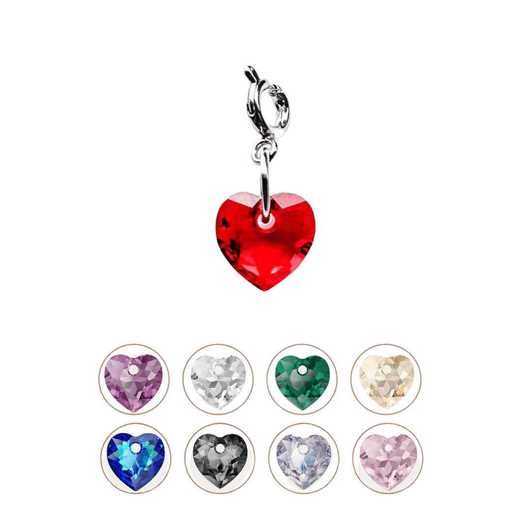 Charms Coeur Swarovski