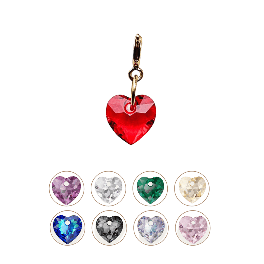 Charms Coeur Swarovski