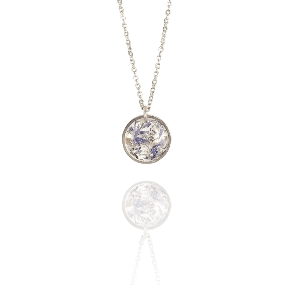 COLLIER PETIT FLEURS SÉCHÉES