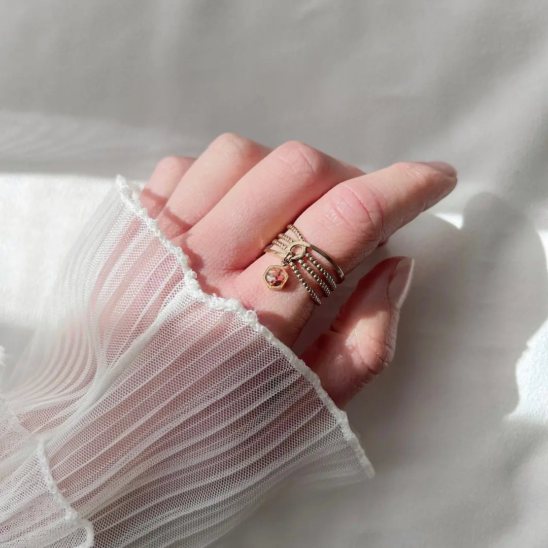 BIJOUX SOUVENIR BAGUE BAGUE AMBRE