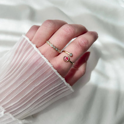 BIJOUX SOUVENIR BAGUE DORÉ BAGUE DONIA