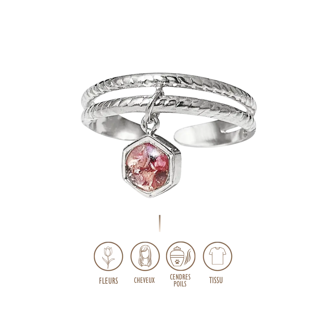 BIJOUX SOUVENIR BAGUE ARGENT BAGUE JOY