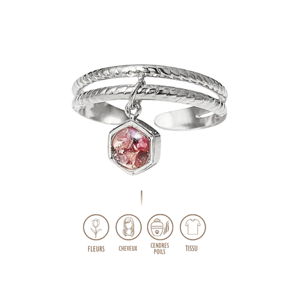 BIJOUX SOUVENIR BAGUE ARGENT BAGUE JOY