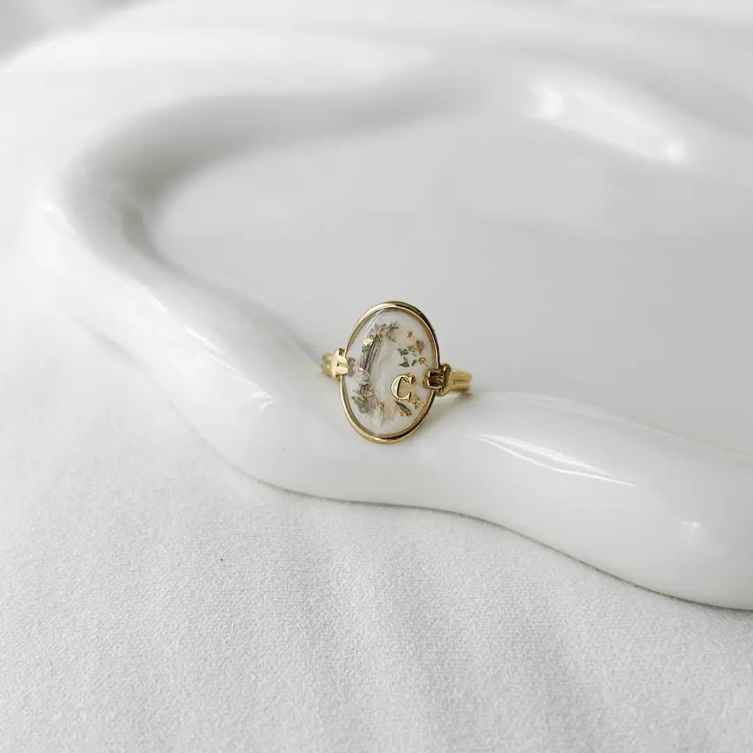 BIJOUX SOUVENIR BAGUE DORÉ BAGUE KAREN MEMORY