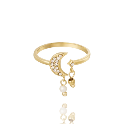 Notre sélection BAGUE DORÉ BAGUE LUNA