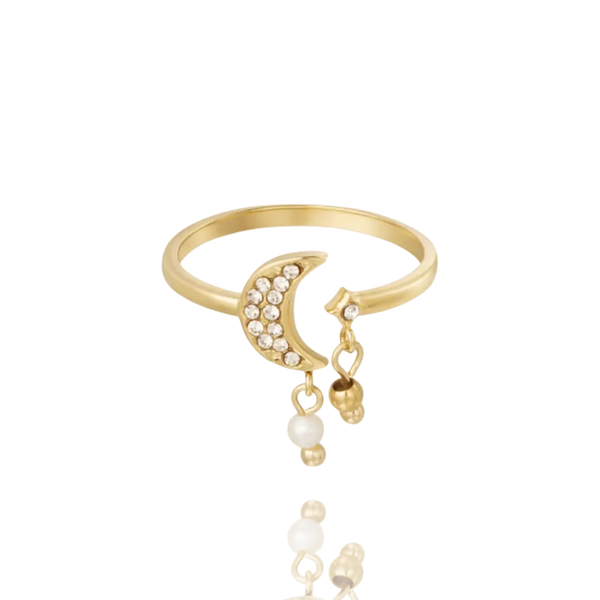 Notre sélection BAGUE DORÉ BAGUE LUNA