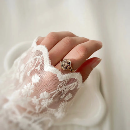 BIJOUX SOUVENIR BAGUE DORÉ BAGUE OANA
