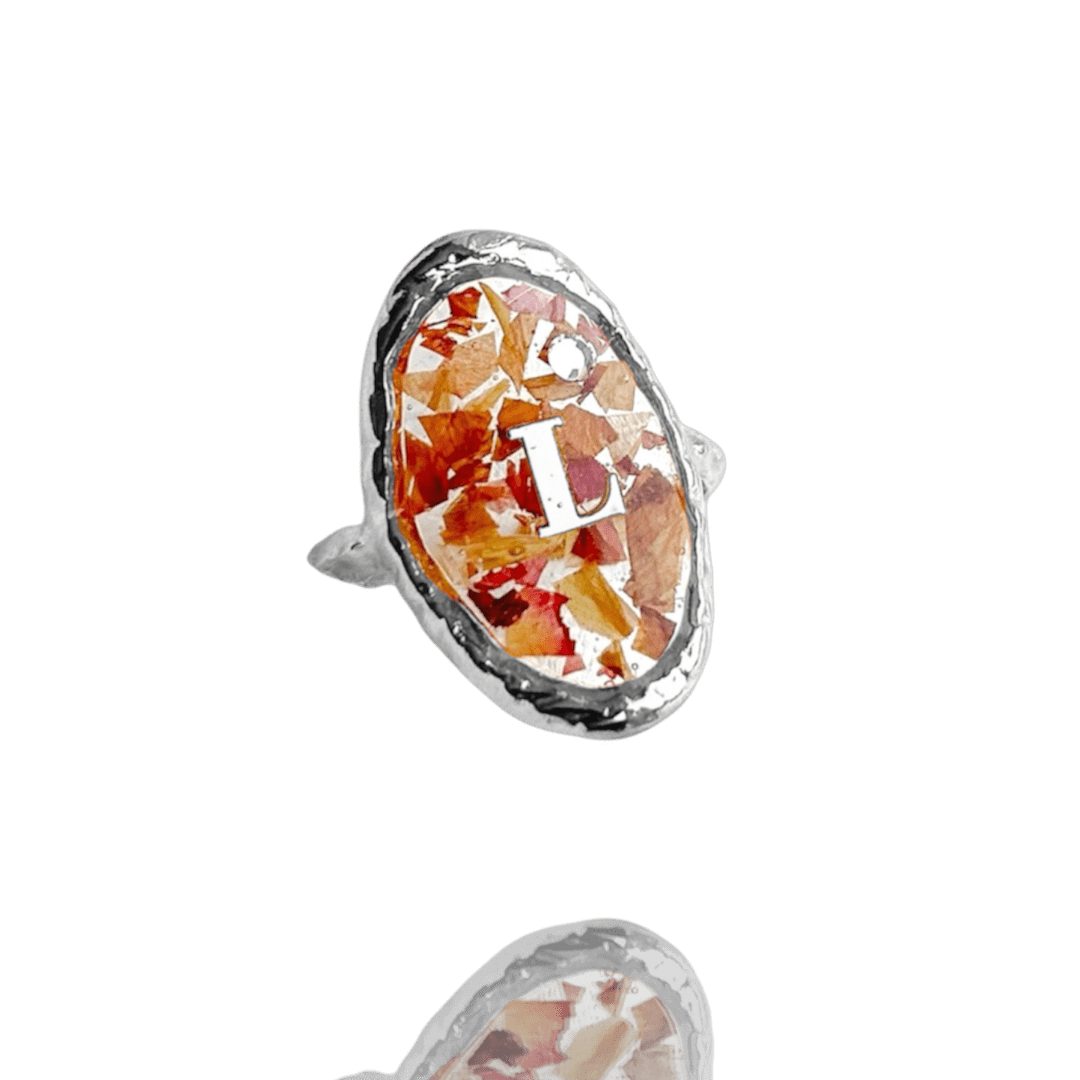 BIJOUX SOUVENIR BAGUE ARGENT BAGUE OVALE