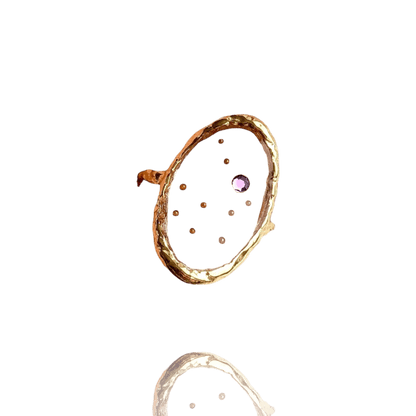 Création Luxie BAGUE DORÉ BAGUE SIGNE ASTROLOGIQUE