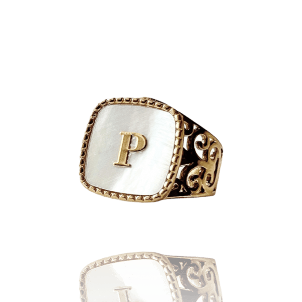 Création Luxie BAGUE DORÉ BAGUE VICTOIRE - À personnaliser