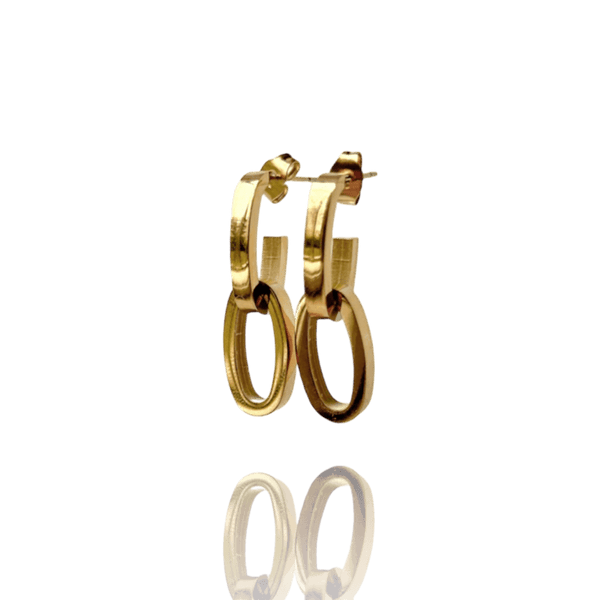 Notre sélection BOUCLES D'OREILLES DORÉ BOUCLE ORIANE