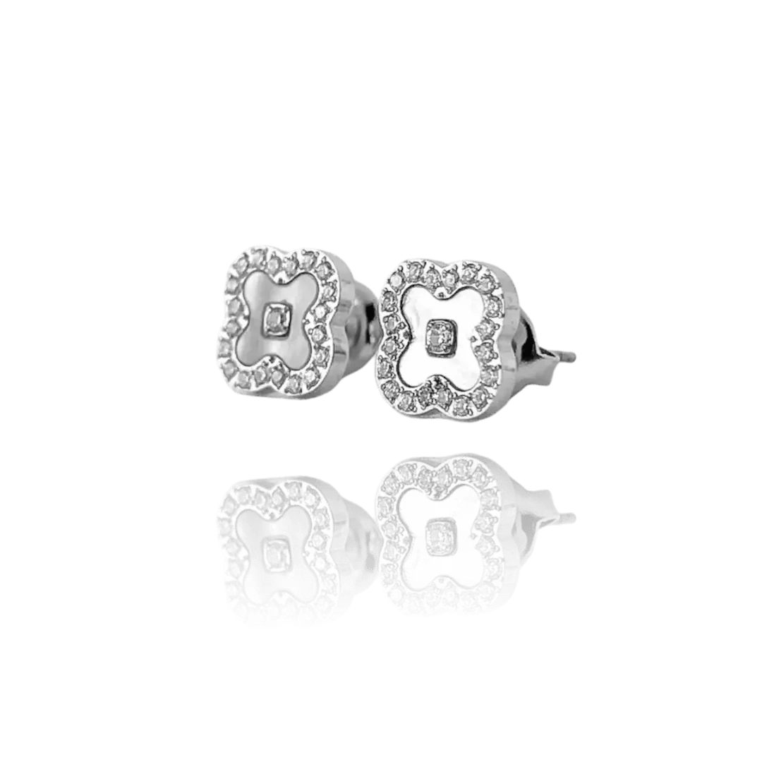 Luxie Jewelry Argent BOUCLES SOLINE