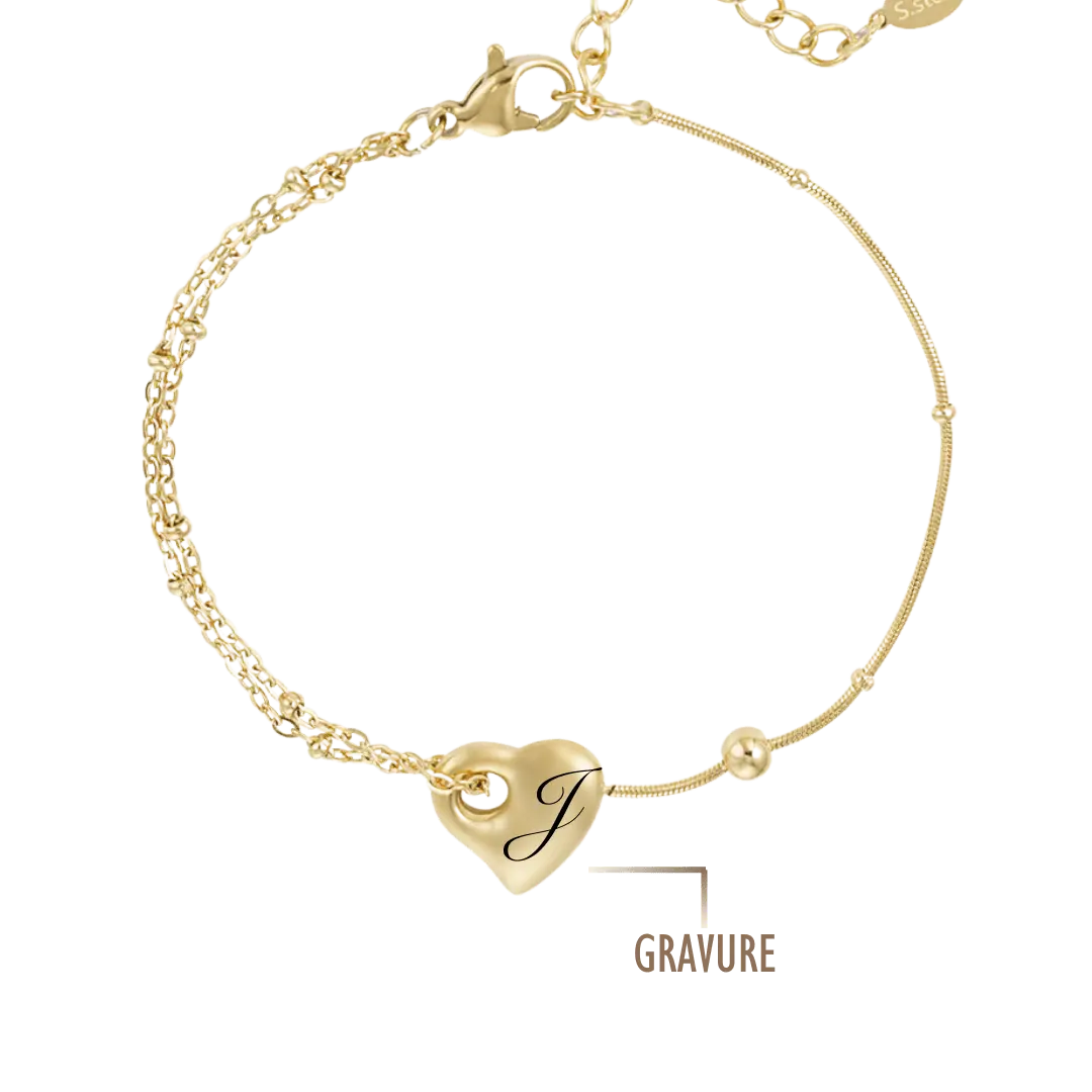 GRAVURE BRACELETS DORÉ BRACELET ARYA