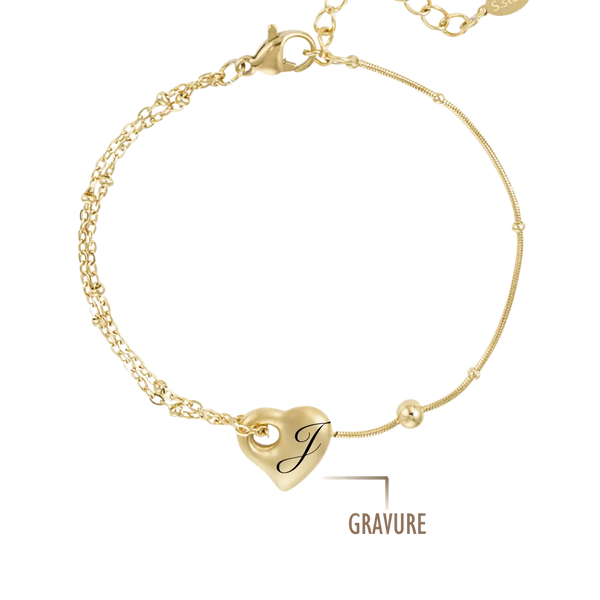 GRAVURE BRACELETS DORÉ BRACELET ARYA