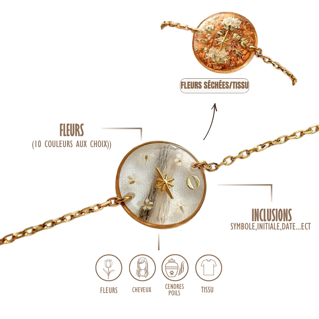 BIJOUX SOUVENIR BRACELETS DORÉ / 13 à 16 cm BRACELET GRAND SOUVENIR