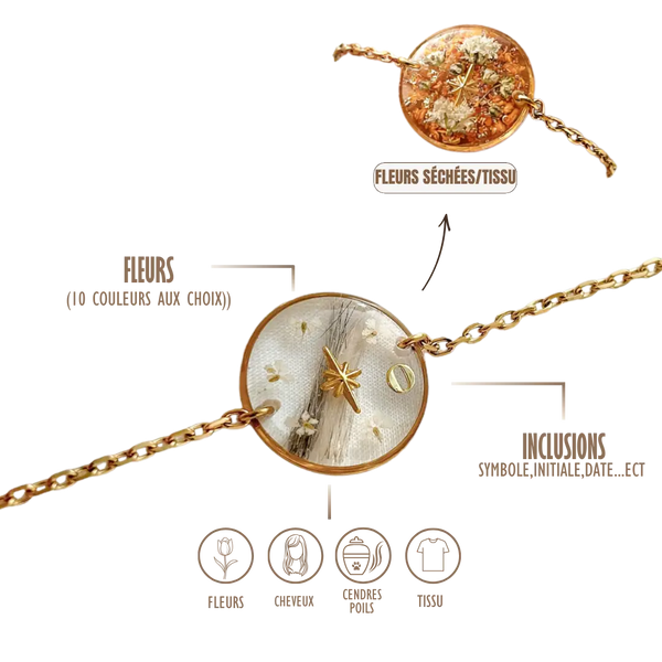 BIJOUX SOUVENIR BRACELETS DORÉ / 13 à 16 cm BRACELET GRAND SOUVENIR