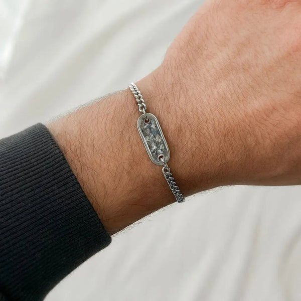 BRACELET HOMME - OVAL