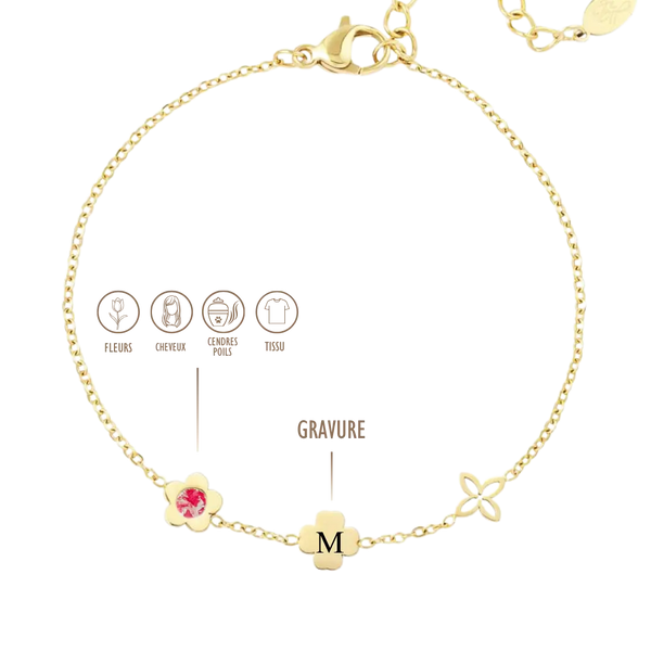 GRAVURE & SOUVENIR BRACELETS DORÉ BRACELET KELLY