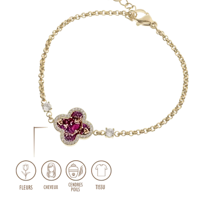BIJOUX SOUVENIR BRACELETS DORÉ BRACELET LANA