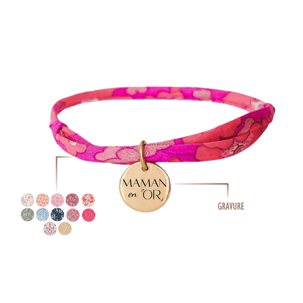 GRAVURE BRACELETS DORÉ BRACELET LIBERTY GRAVURE