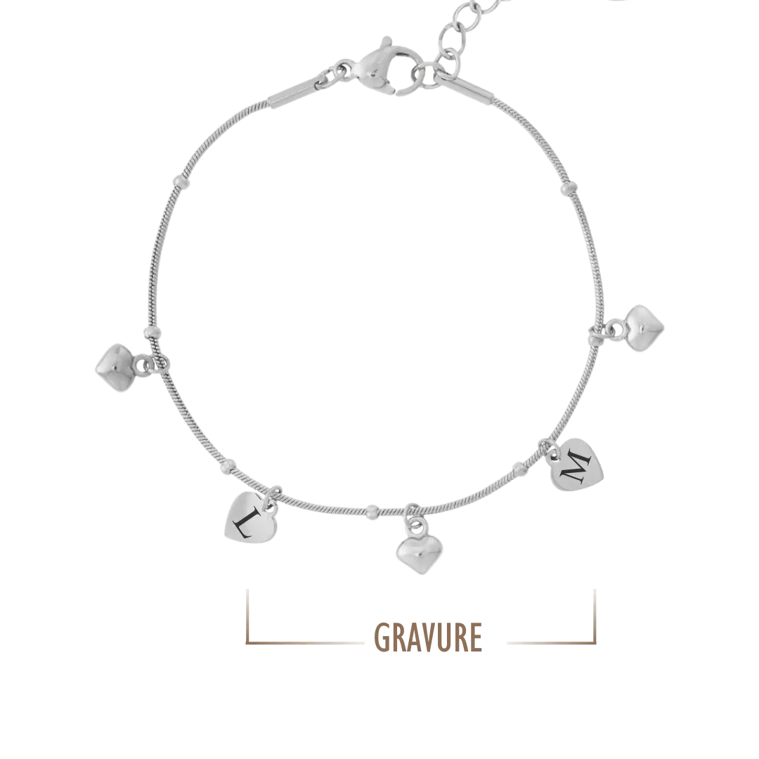 GRAVURE BRACELETS ARGENT BRACELET ORÉANE