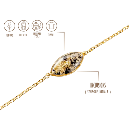 BIJOUX SOUVENIR BRACELETS DORÉ / 13 à 16cm BRACELET PETIT NAYA