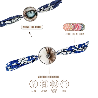 BIJOUX SOUVENIR BRACELETS ARGENT BRACELET SOUVENIR - LIBERTY - Photo iris