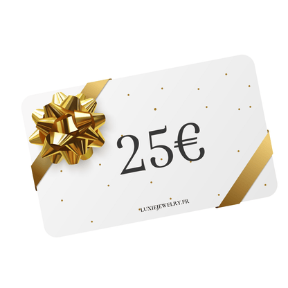 Luxie Jewelry 25,00 € CARTE CADEAU VIRTUELLE