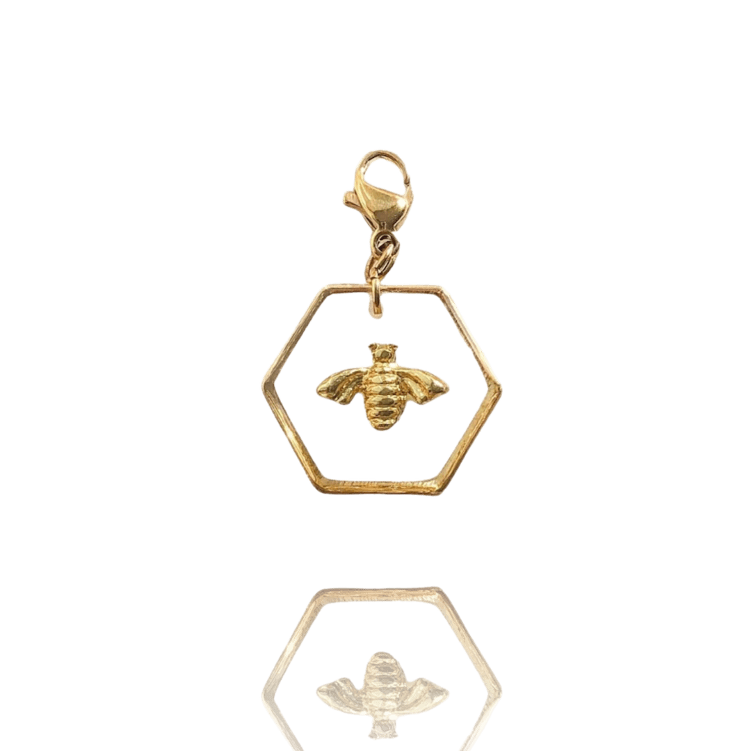 Création Luxie CHARMS DORÉ CHARMS ABEILLE