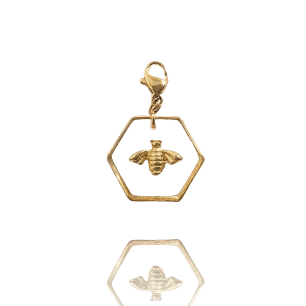 Création Luxie CHARMS DORÉ CHARMS ABEILLE