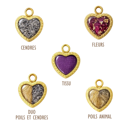 BIJOUX SOUVENIR CHARMS CHARMS - COEUR